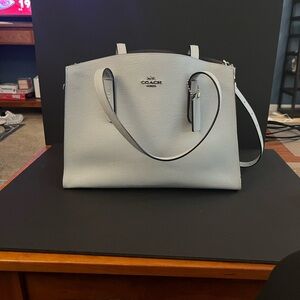 Coach Light Blue Tote